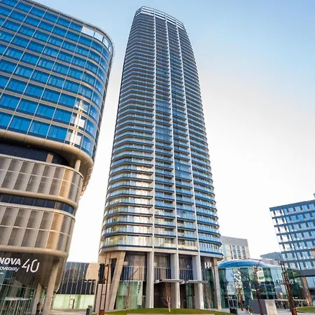 公寓 New Eurovea Tower 布拉迪斯拉发